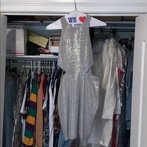 Express Sliver Side Cut Out Dress